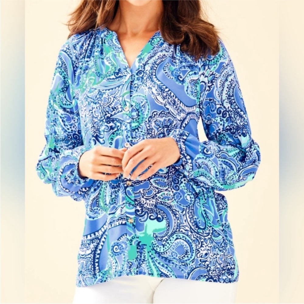 Lilly Pulitzer Anela Top NWT